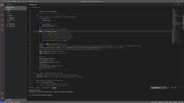 Base de Datos con PostgreSQL [PYTHON] смотреть онлайн