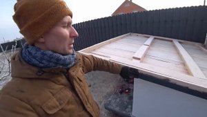 Собачья Будка с ТЕПЛЫМ ПОЛОМ с Wi-Fi своими руками - Timelapse. Пошаговая инструкция.mp4
