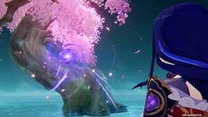 Genshin Impact (v2.5). #5. Сияющая сакура (легенда Райдэн)