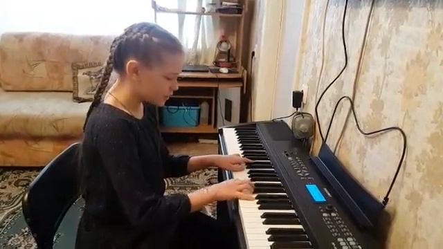 Песня Моана. Пою и играю на пианино! смотреть онлайн