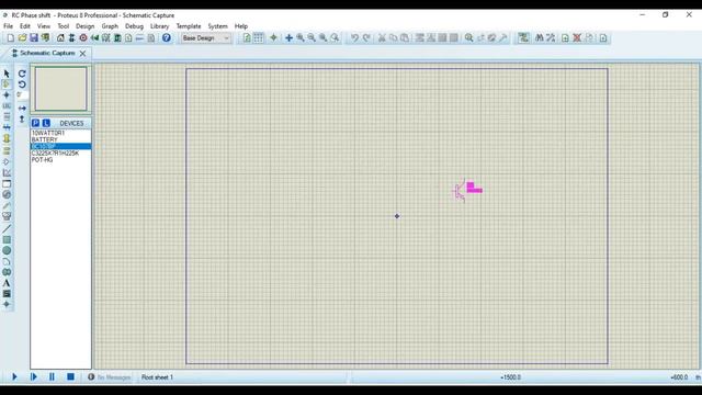 RC PHASE SHIFT OSCILATOR USING TRANSISTORS #edclab #proteussoftware #jntuklab