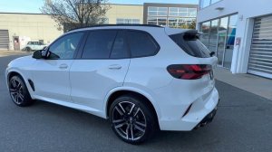 2024 BMW X5M Competition Walk Around in 4k! Alpine White / Black Leather | BMW of Peabody