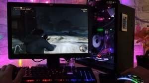 игровой компьютер за 34к. комп + монитор + Клава + мышь