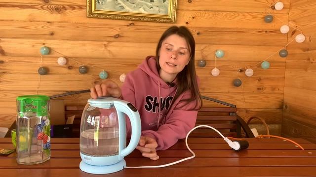 Комфортное чаепитие в каждый дом! Обзор электрического чайника Kitfort KT-640 смотреть онлайн