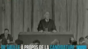 1963, De Gaulle à propos de la candidature du Royaume-Uni au marché commun