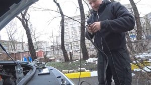 Замена ремня генератора, на дизельном Туареге V6 TDI 3.0 BKS