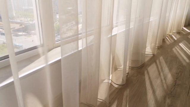 Тюль - решение для панорамных окон(балкона) смотреть онлайн