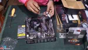 RYZEN 5600G DREAM PC BUILD ,GIGABYTE A520M,ARGB CABINET,650W SMPS