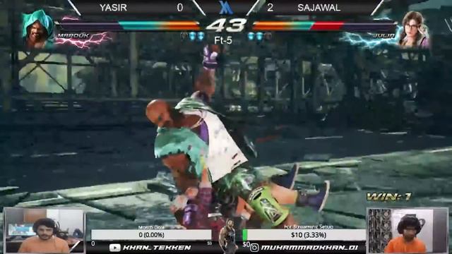 Tekken 7 Why the girls are over power sijawal (julia) vs syedyasir (Marduk) ??? смотреть онлайн