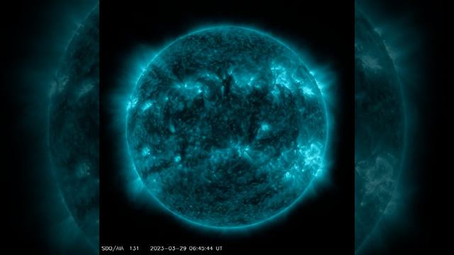 Вспышка на Солнце 28 марта 2023 года.