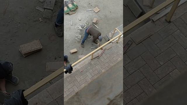 укладка тротуарной плитки центральной мечети новый костека