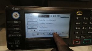 How to fix Black shade on background of full page in Ricoh MP 2001sp, 2501sp, 301sp. Drum unit clea