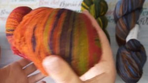 распаковка пряжи кауни