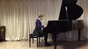 Качкундер  Анастасия - К.Гурлит -Этюд  "Гроза"