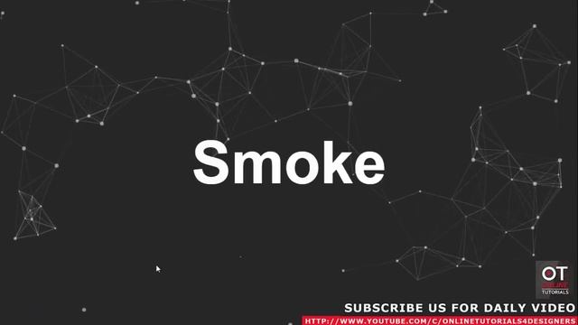 Animated Smoke Background Effects Using Particle.js - Particle Smoke Effect