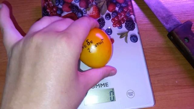 ТОМАТ ДЕ БАРАО ЗОЛОТОЙ, маленькие желтые сладкие ягодки по 70 гр, хороши для соленья и салатов смотреть онлайн