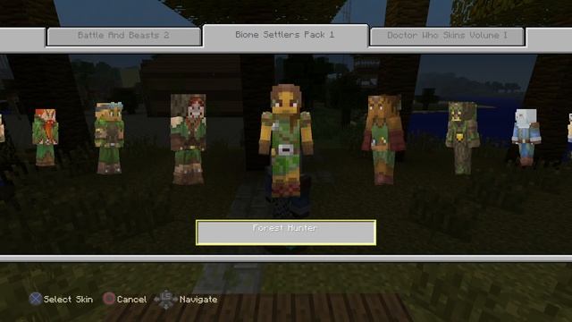 Minecraft Xbox 360, PS3 Biome Settlers Skin Pack Part 1 - New Skins Xbox One, PS-Vita & PS4 Editio смотреть онлайн