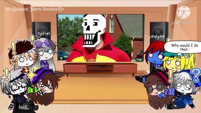 ༼ つ ◕◡◕ ༽つUndertale Reacts Mashup!||Mostly Memes~꧁Hazel_Berry Studios꧂|| смотреть онлайн