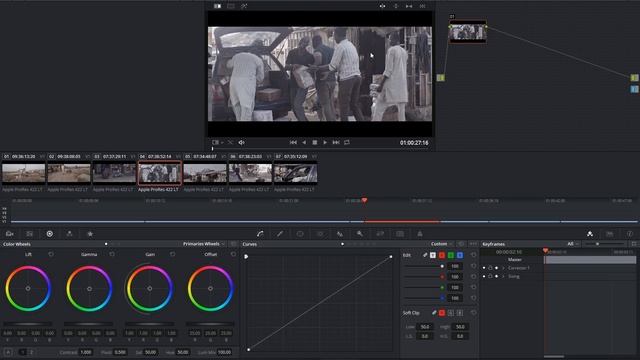DaVinci Resolve 12 - 45 Comparing Clips in Viewer смотреть онлайн