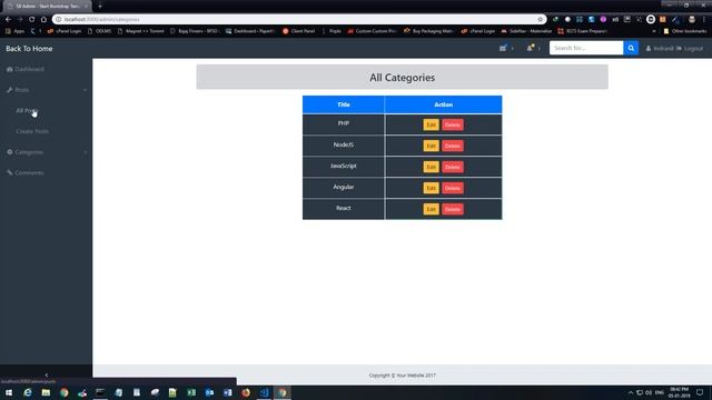 Nodejs CMS Tutorial For Beginners - Introduction смотреть онлайн