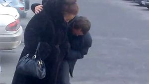 Бомжи на вокзале Екатеринбурга