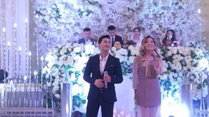 Аваз Аким Айдана дека  жаным  Алтынай Нарбаеван тоюнда жыргады TAMADAevent 0557 48 51 15