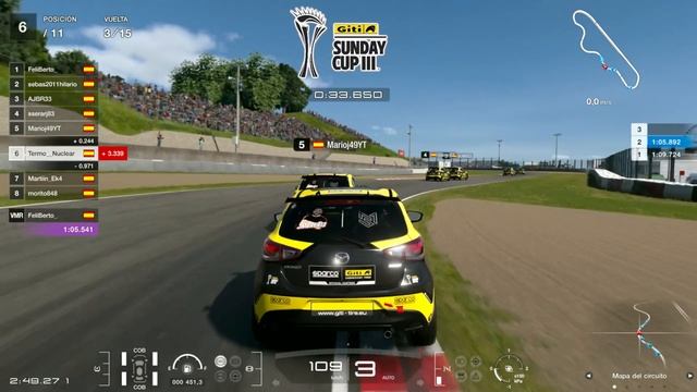 SUNDAY CUP III RONDA 3 | GRAN TURISMO 7 смотреть онлайн