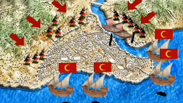 Падение Константинополя. Краткая хронология. Conquest of Constantinople.