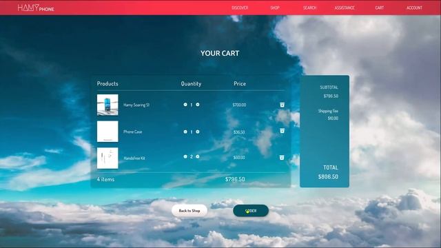 Hamy eCommerce UX/UI Design Project for Desktop with Figma смотреть онлайн