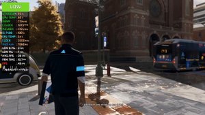 Detroit: Become Human GTX 1050 Ti + i5-7400 | Low vs. High | 1080p