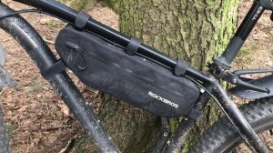 Обзор внутрирамной сумки Rockbros. Байкпакинг (bikepacking)