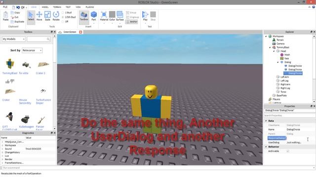 How to make a dialog on roblox 2019 смотреть онлайн