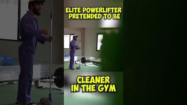 Elite Powerlifter Pretended to be a CLEANER | Anatoly GYM PRANK