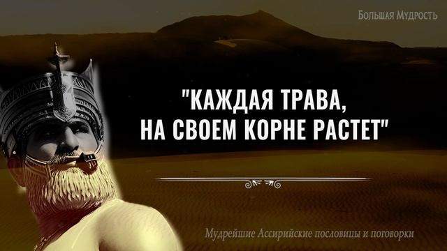 Ассирийские пословицы и поговорки, Мудрые мысли Гордого Ассирийского народа. Цитаты, Афоризмы смотреть онлайн