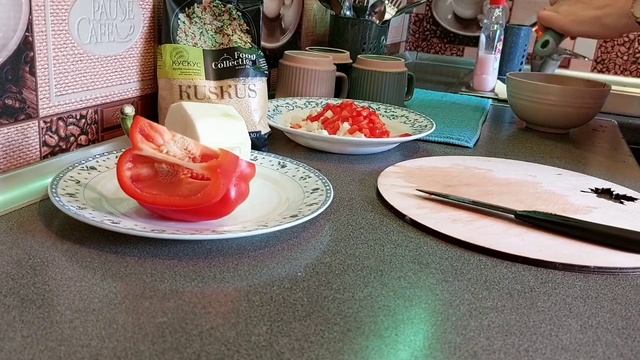 Кускус с овощами - Couscous with vegetables смотреть онлайн