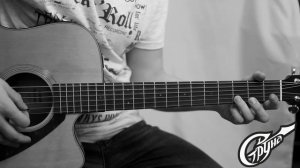 Imagine Dragons - Thunder на гитаре на одной струне + табулатура