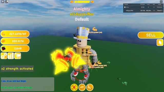 Купил 20 стадию в My:Fast Lifting Simulator(топ игра) смотреть онлайн