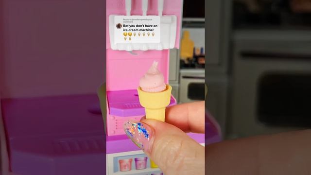 Real working Mini Ice Cream Machine!