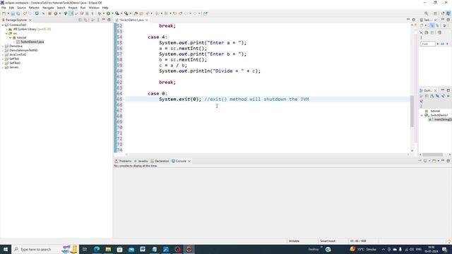 Core  Java Tutorial for Beginners Part -3 How to use  Switch Case Statements #corejavatutorial