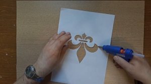 Трафарет для Объемного  Декора, Самый Дешевый и Простой в Изготовлении Своими Руками.