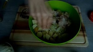 Готовим БАТАТ с курицей в духовке