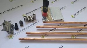 Комплект заземления из омедненной стали: типы, состав, монтаж