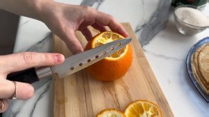 Блинчики с апельсиновым соусом