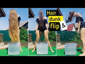 Extreme hair DUNK. Hair flip ( preview)