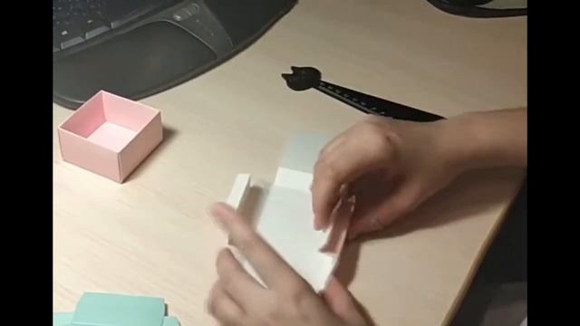 Собираю коробочку для брошки