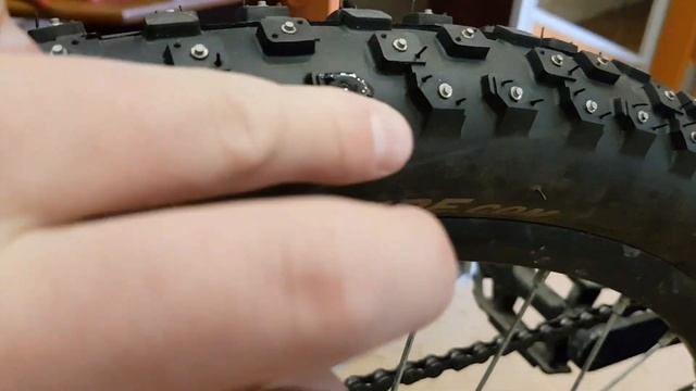 зимняя резина на велосипед, дошиповка, шиповка kenda, ремонт покрышек смотреть онлайн