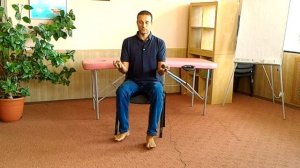 Упражнение с шарами для рук и стоп. Восстановление работоспособности.