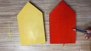 #подароксвоимируками Подарок своими руками. Сувенир. Роспись домиков