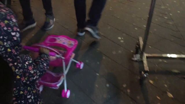 Nisa bought her favorite doll and stroller смотреть онлайн