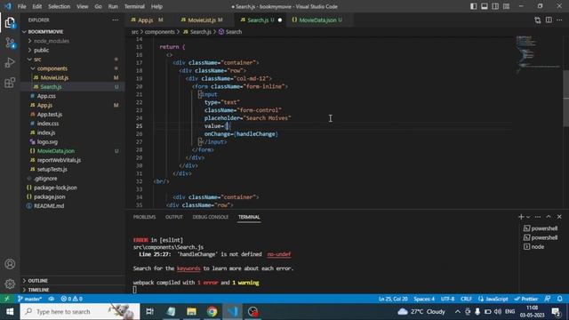Movie App Using Map and Filter in React | Learn React : From Zero to Hero .Part 12 | In Hindi